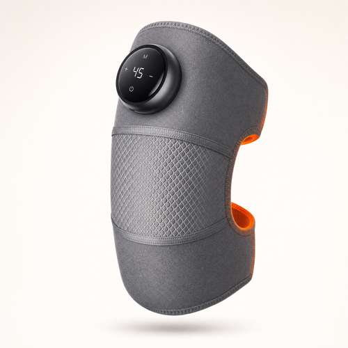 Recoverly KneeCore heated knee massager with round touch display