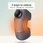3 ways to relieve - heat, massage or both