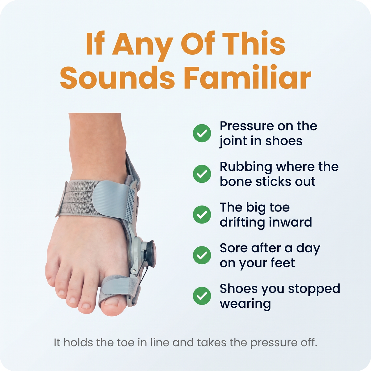 What the BunionCore splint is for
